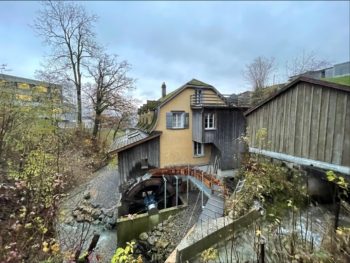 Das Erlebnishaus Energie am Hagtobelbach in Wattwil