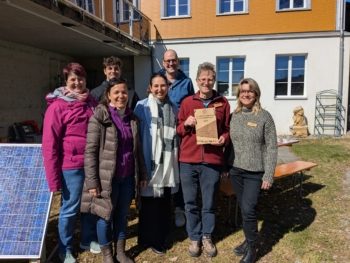 Das Team von energietal toggenburg mit Preisträger Markus Aepli